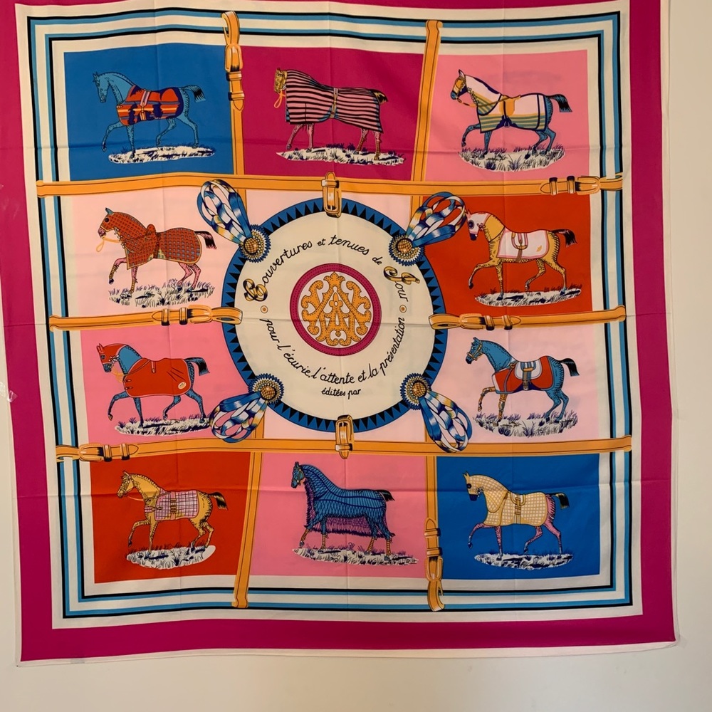 silk scarf!! - Picture 2 of 5